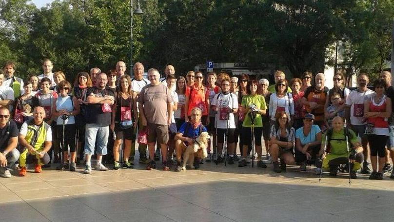 Buon cibo e tante risate per i numerosi partecipanti alla Magnalonga