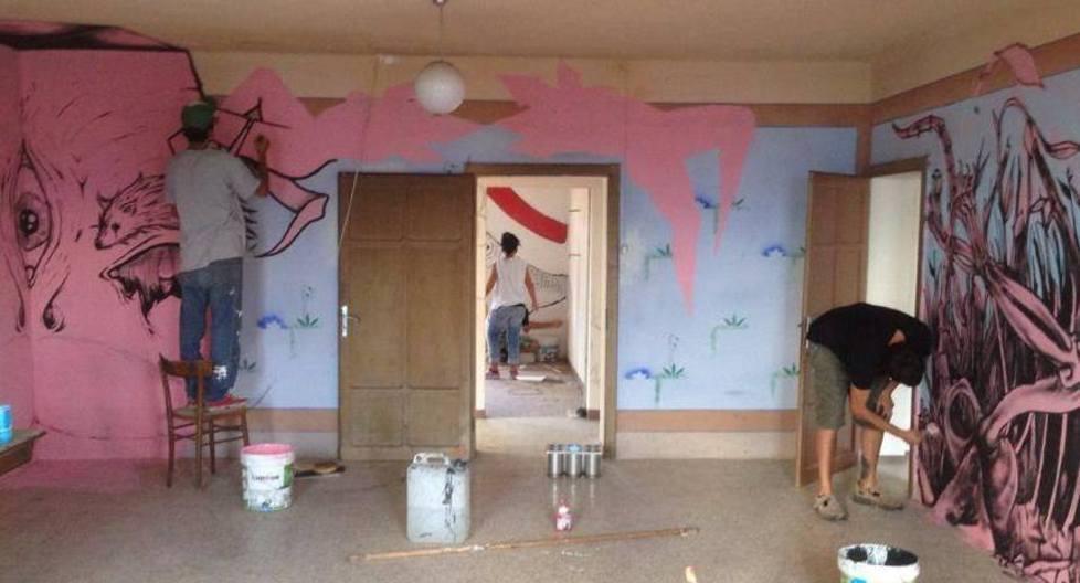 Il borgo si trasforma con street artist, musicisti e poeti