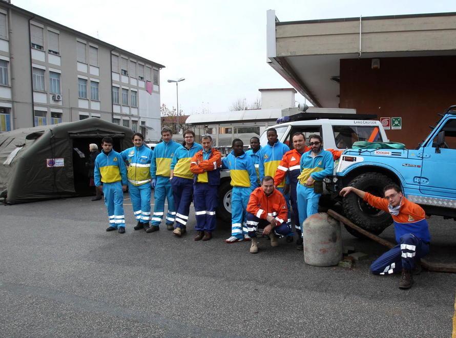 Lezioni di soccorso alla Misericordia 