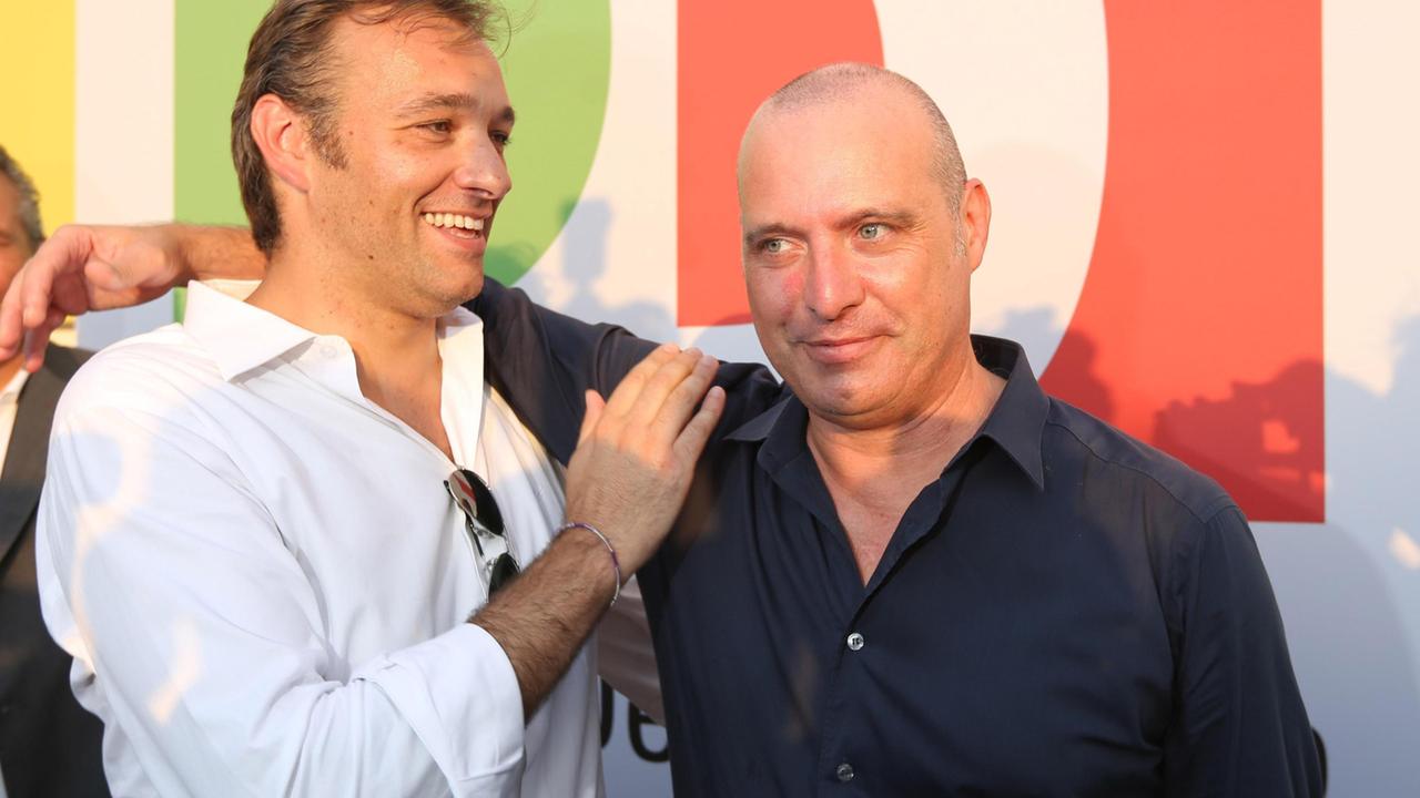 Richetti con Bonaccini
