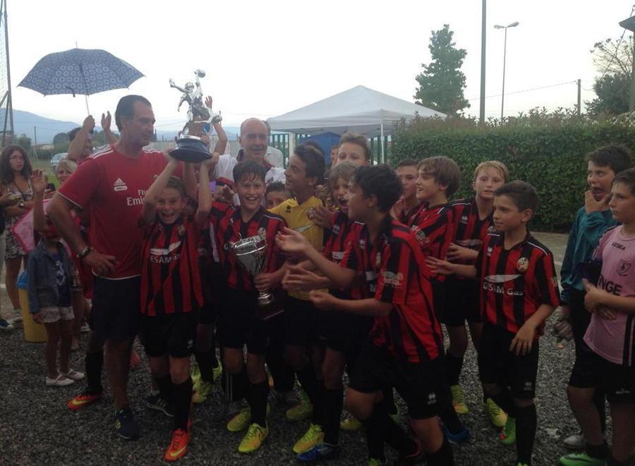 Gli Esordienti A della Lucchese vincono la Tuscany Cup 