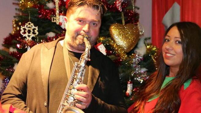 Carnesecchi o Paolo Sax: in due per un Babbo Natale