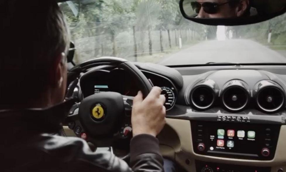 La Ferrari monta il dispositivo Apple