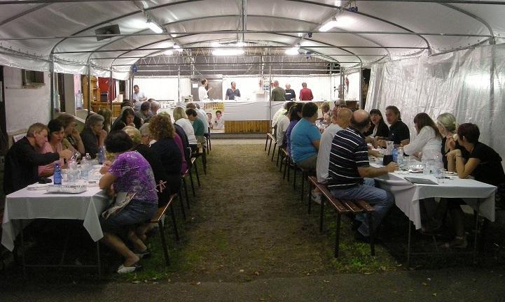 Cena dei volontari per festeggiare 