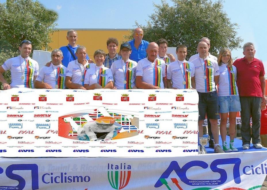 Cronometro, Maremma con 4 medaglie 