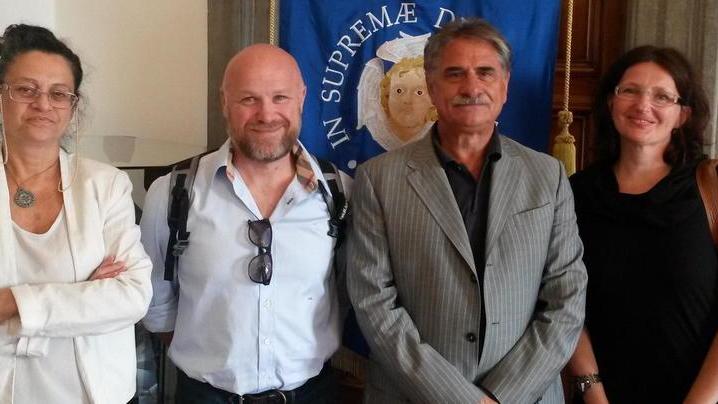 Nogarin va a Pisa dal rettore Augello