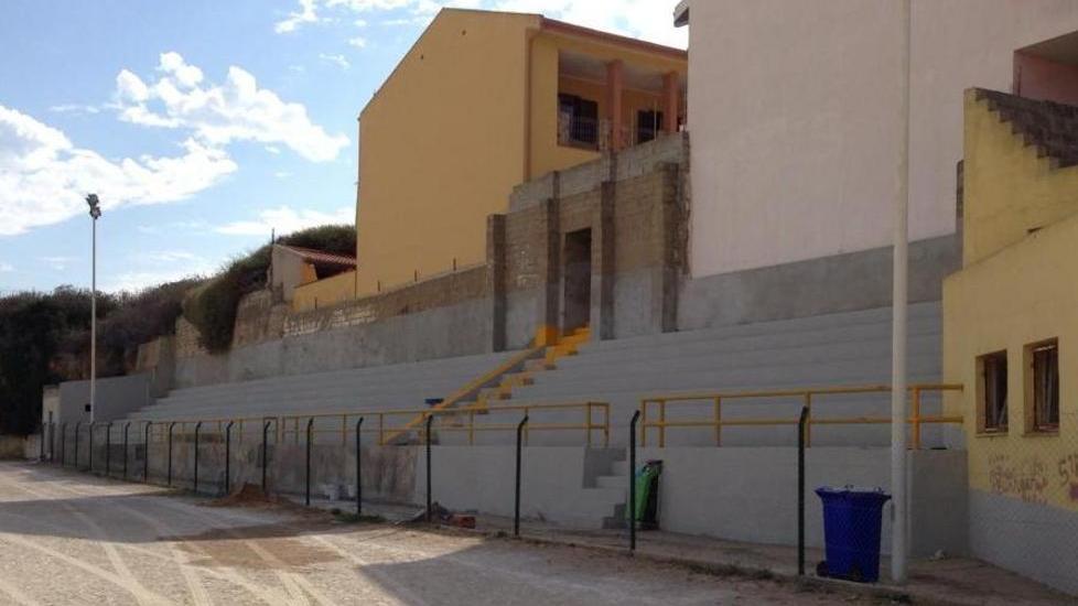 Tribune rinnovate al campo Occone