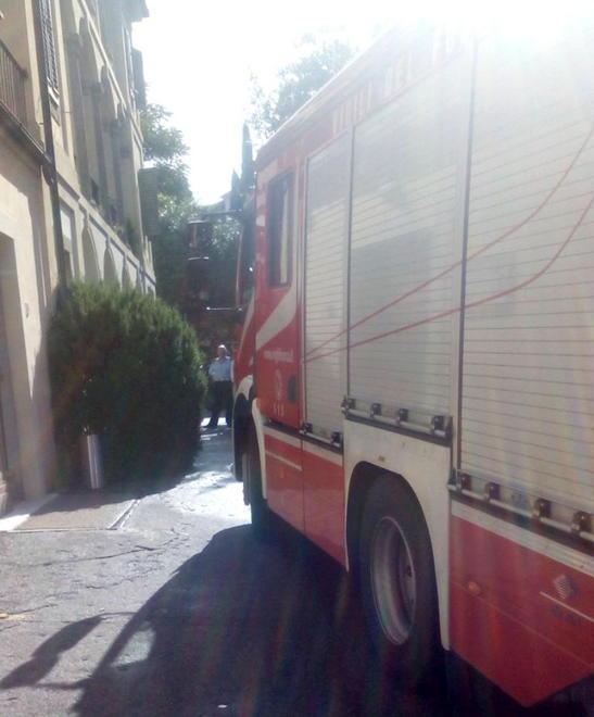 Esplosione davanti al municipio di Monsummano 