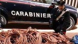 Diretto in Valdera il rame rubato all’Enel in Sicilia