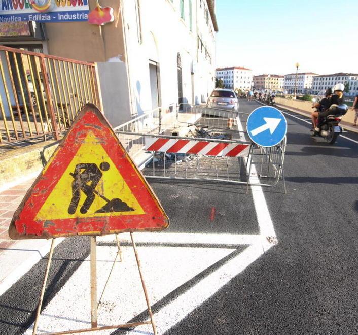 Scali delle Cantine: cavo danneggiato, tornano i cantieri 