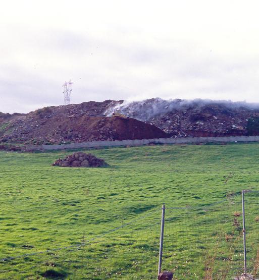Carotaggi e analisi nella vecchia discarica abbandonata nel 1993 