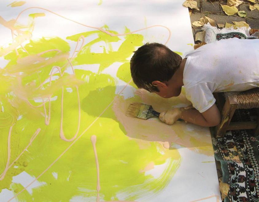 Mele, il bambino che parla con i colori 