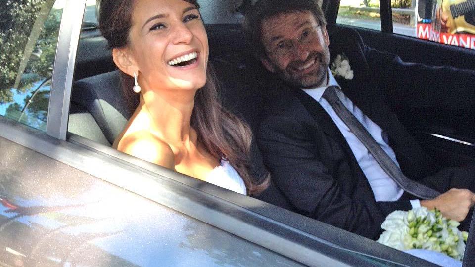 Gli sposi dopo il matrimonio
