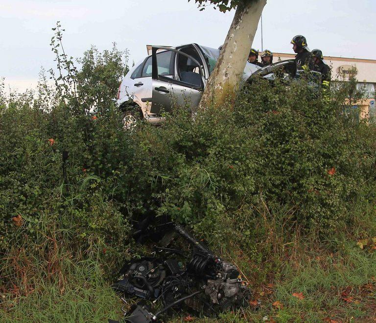 Auto contro albero, 31enne gravissima 