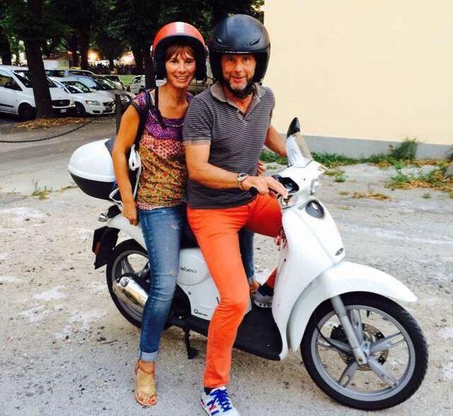 «Ero dietro di lui, ho visto la bici volare» 