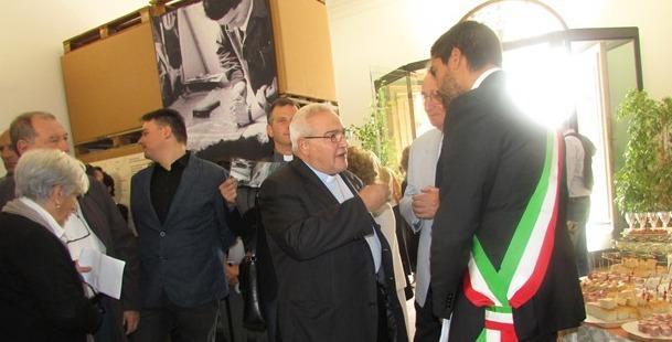 Inaugurata la mostra di Nicola Sebastio