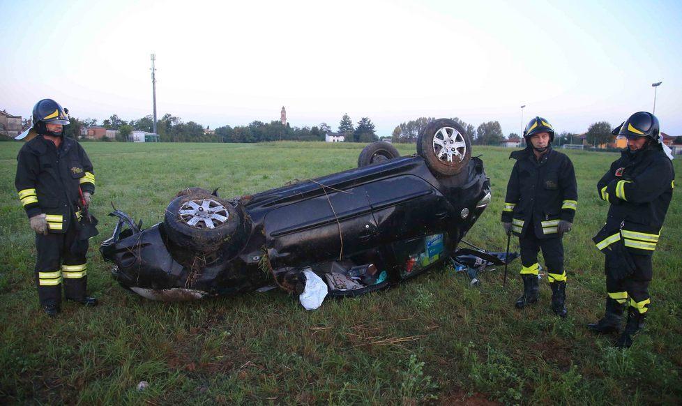Si capovolge con l’auto a Barco 