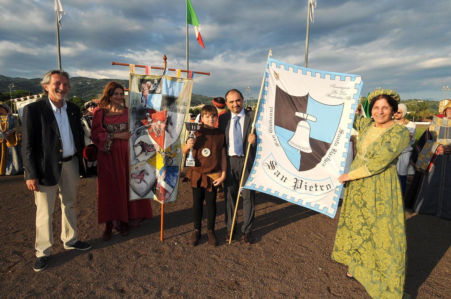 San Pietro si aggiudica il Palio dei rioni di Montecatini Alto 