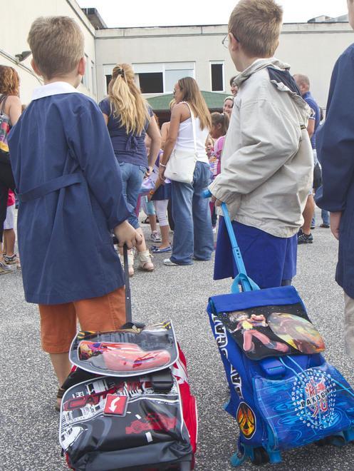 Zainetto, trolley o cartella, attenzione a quanto pesano 