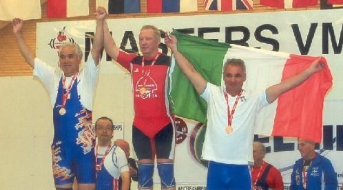 Il comacchiese Folegatti è di bronzo ai mondiali master