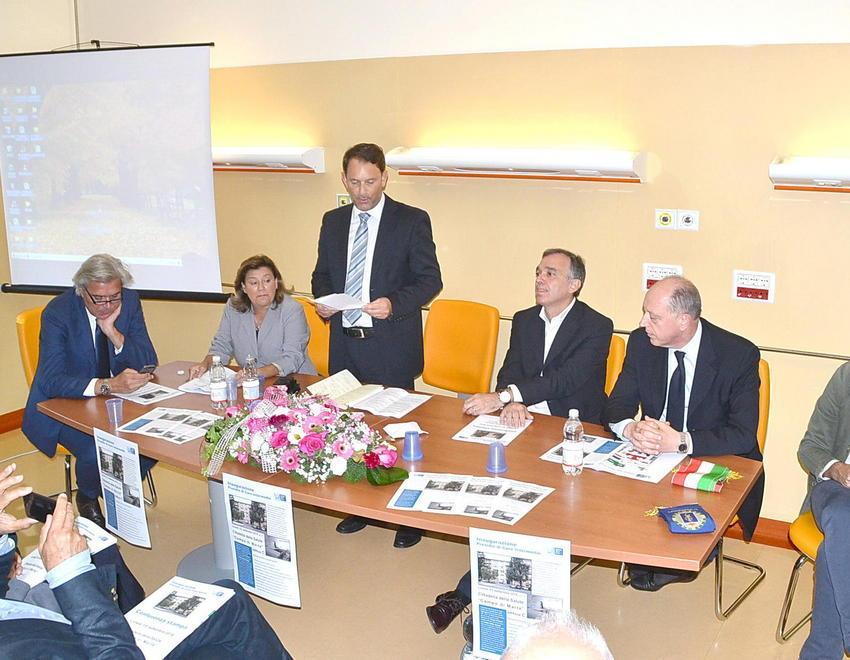 Rossi inaugura i letti di cure intermedie 