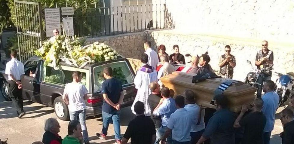 Sgomento, dolore e centinaia di moto per dire addio a Pino 