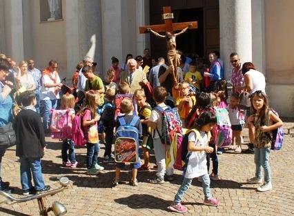 Benedizione degli zaini e super tombola