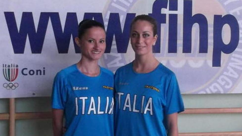 Le giovani pratesi Cristina e Giada pronte per i mondiali di pattinaggio