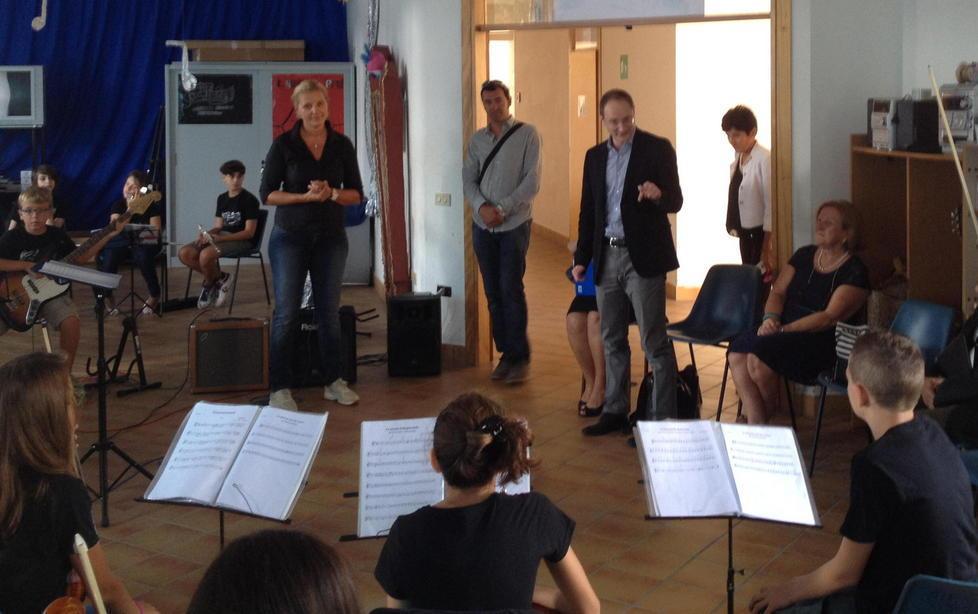 Concerto per l’assessore regionale 