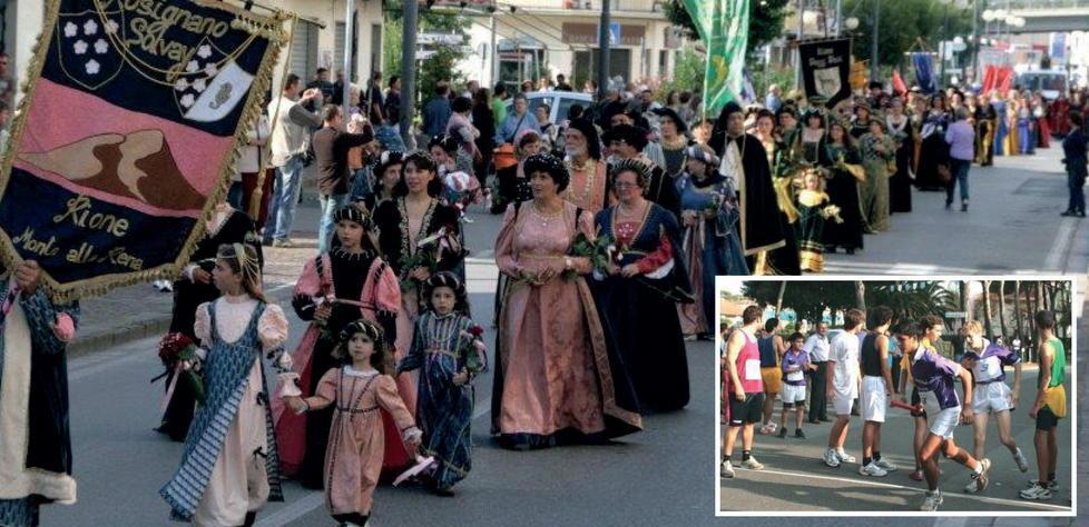 Santa Teresa, addio corsa e corteo storico in centro 