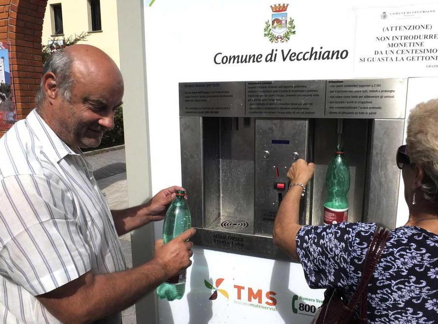 Oltre 20mila litri d’acqua erogati dai tre fontanelli 