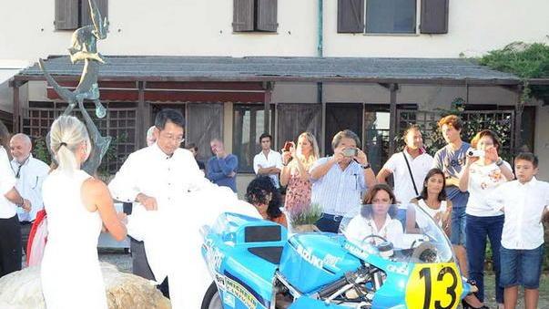 Giugiaro alla festa dell’amico Miyakawa