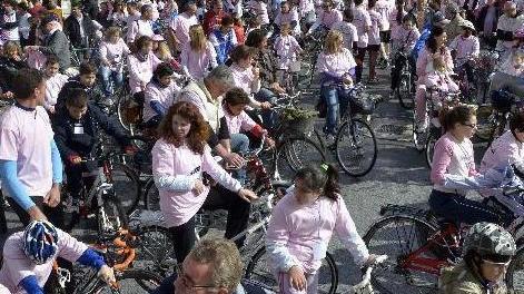 Pedalata al centro storico in onore di San Cristoforo