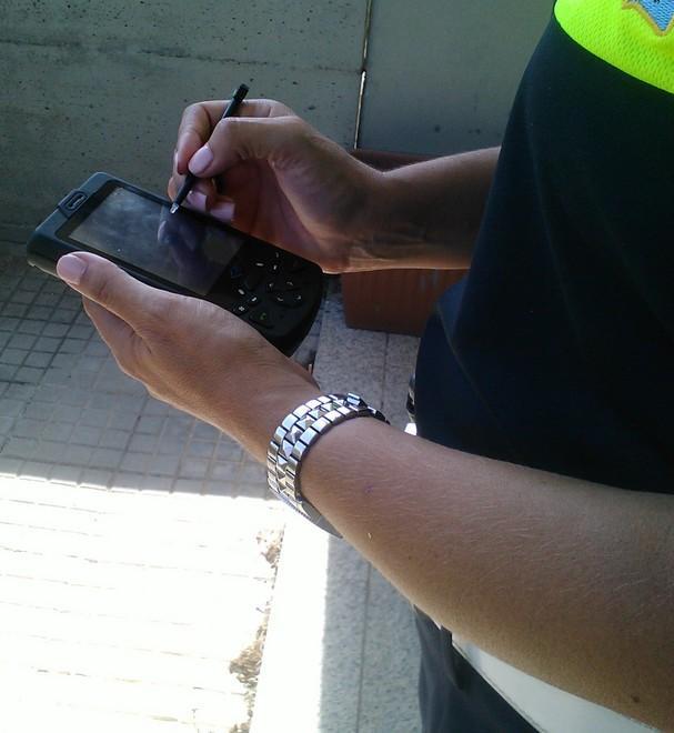 Multa (con scontrino) in tempo reale 