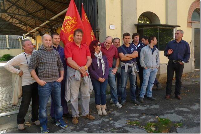 Dipendenti della Lime-Kme in sciopero per difendere il lavoro 