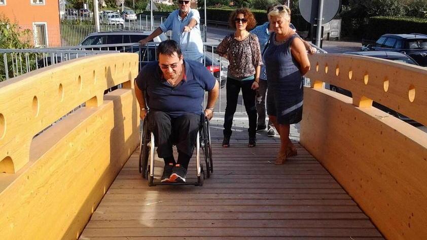 Nuovo ma troppo ripido, i disabili non ce la fanno