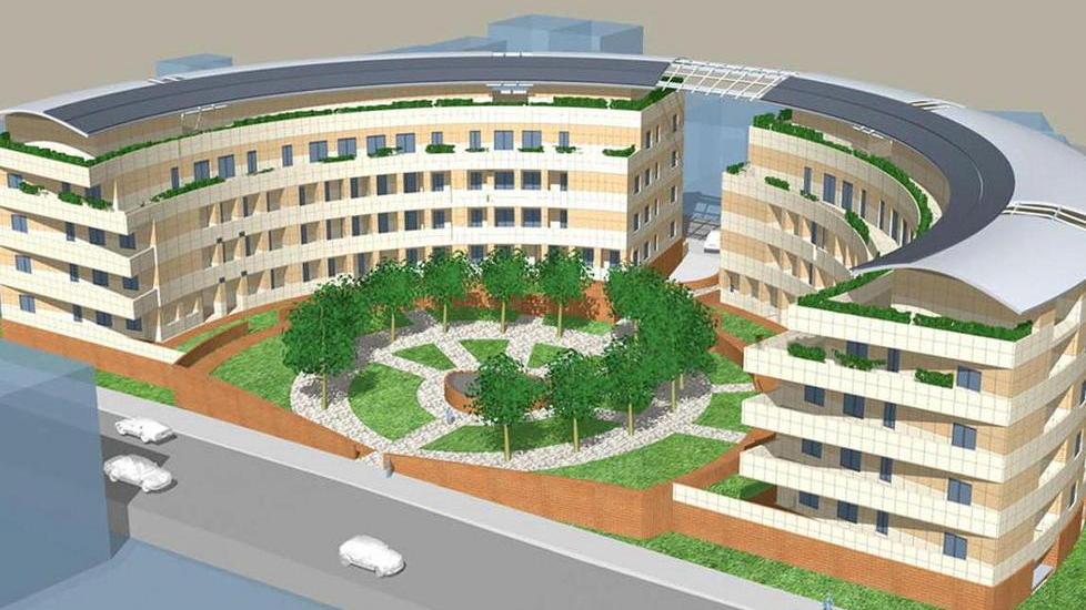 Alberi giù ma niente lavori Tutto fermo per l’amianto