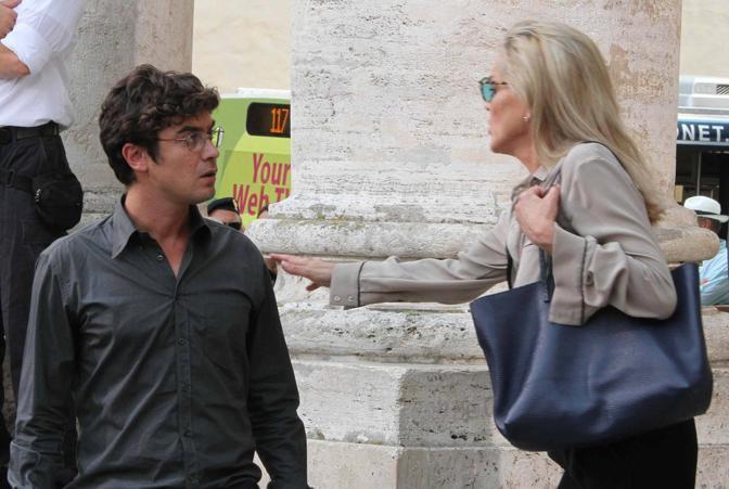 Riccardo Scamarcio e Sharon Stone