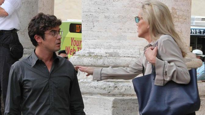 Riccardo Scamarcio e Sharon Stone