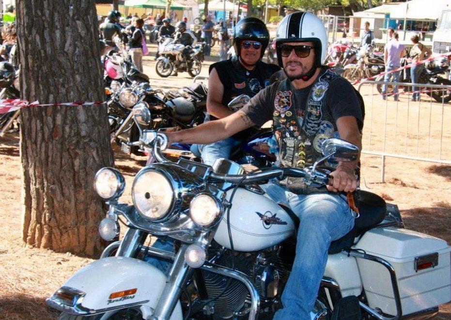 Raduno di bikers alla fiera di Venturina 