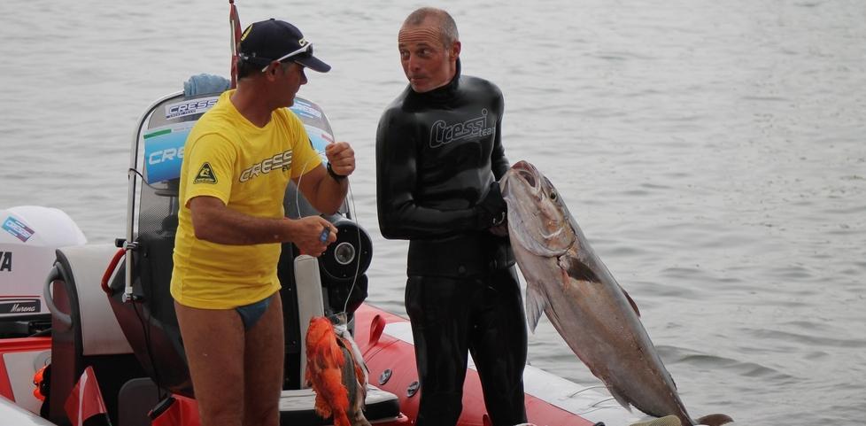 Il cagliaritano De Silvestri arpiona mezzo tricolore 