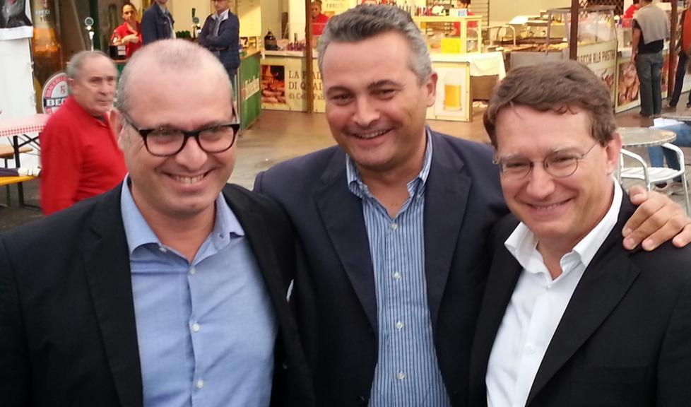 Balzani e Bonaccini: «Io meglio di te» 