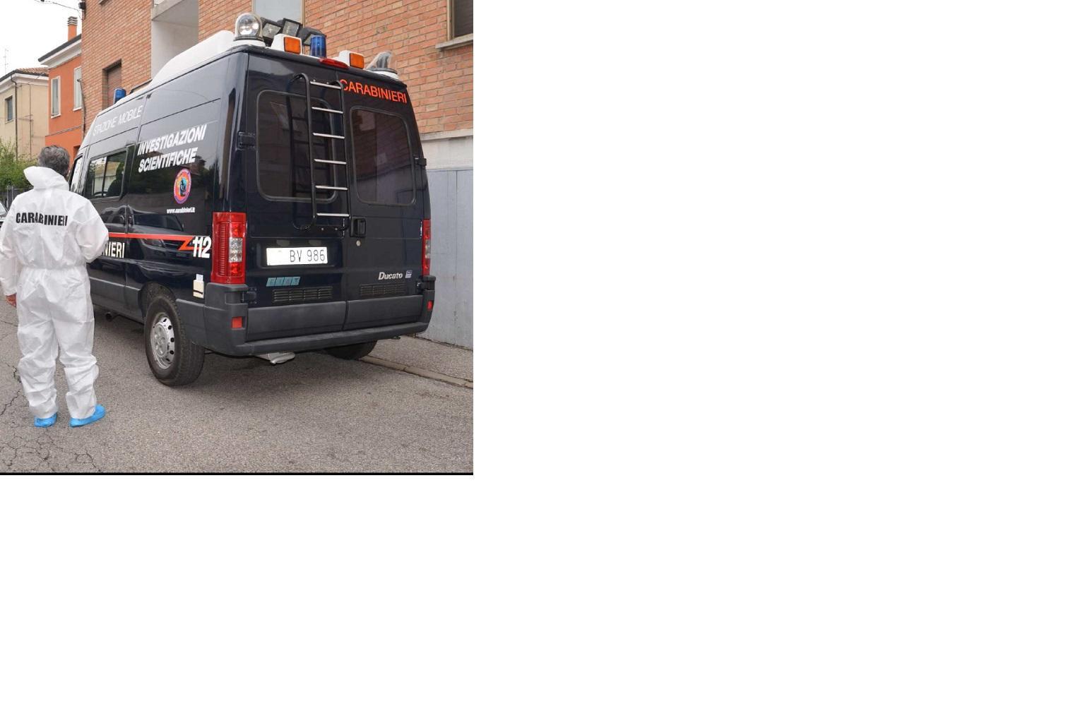 I carabinieri in via Resistenza