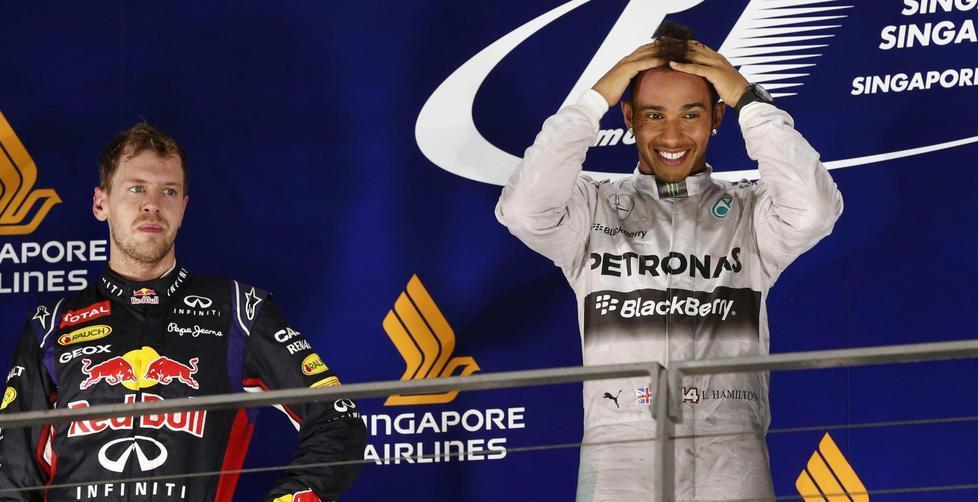 Hamilton, a Singapore giornata perfetta 