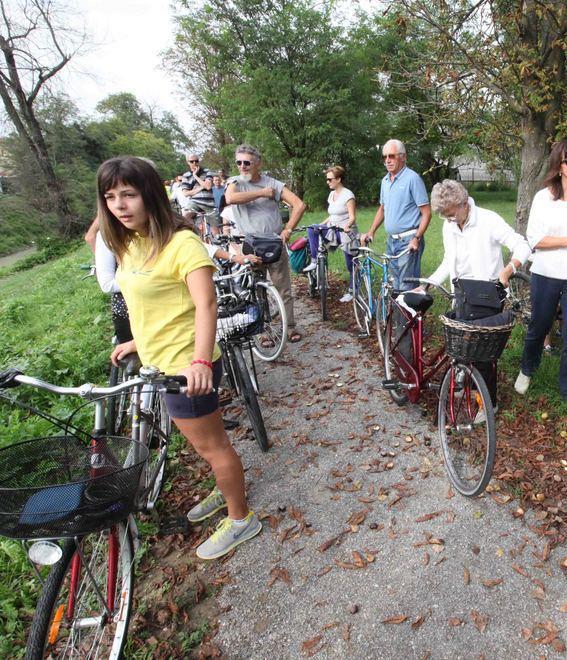 Due passi nella “greenway del Modolena” 