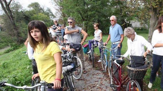 Due passi nella “greenway del Modolena”