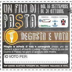 Ecco "Un filo di pasta": primi piatti in gara nella città delle trafile 