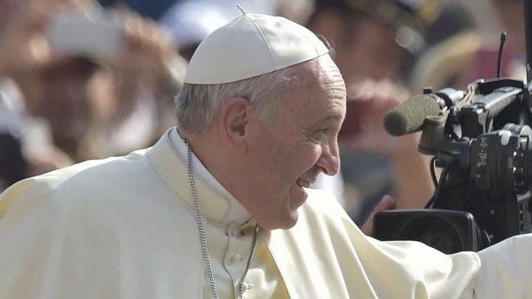 Sindaco e volontari dal Papa