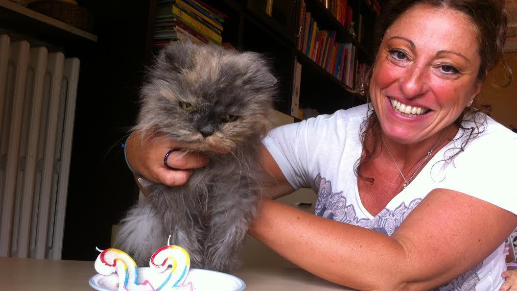 Compleanno da record: 22 anni per la gatta Sissy