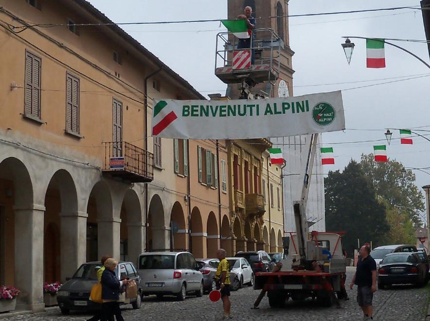 Primo raduno delle Penne nere nella Bassa 